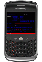 Mocha tn3270 for Blackberry